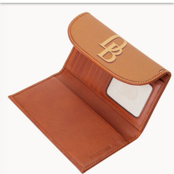 (NWT) Dooney and Bourke large tote with wallet and 24k gold plated DB hardware - Picture 14 of 16